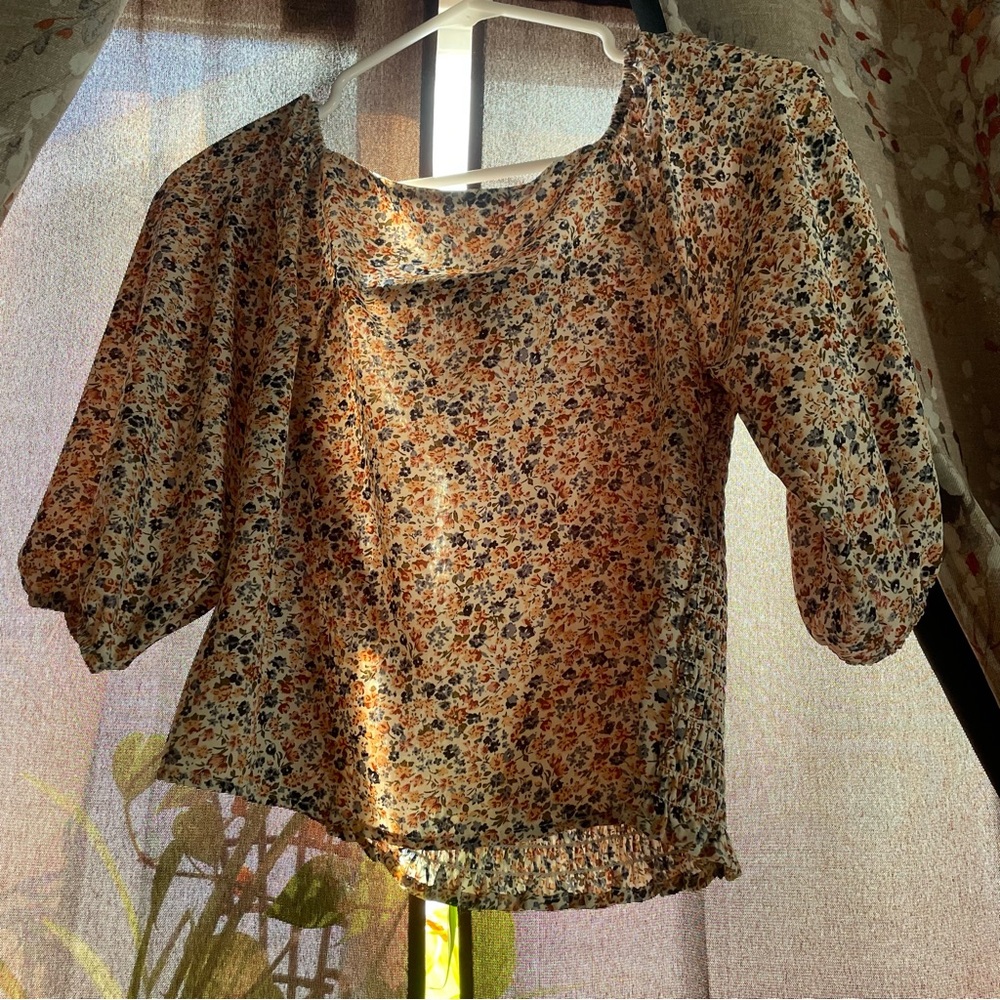 Bohme Multicolor Floral Blouse